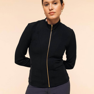 Dada Sport Ghana Ladies Softshell Riding Jacket, Black