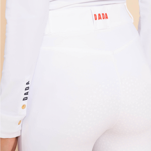 Dada Sport Kit Ladies Full Seat Breeches, White
