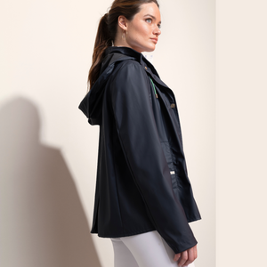 Dada Sport Tempo Ladies Rain Coat Airbag Compatible, Marine