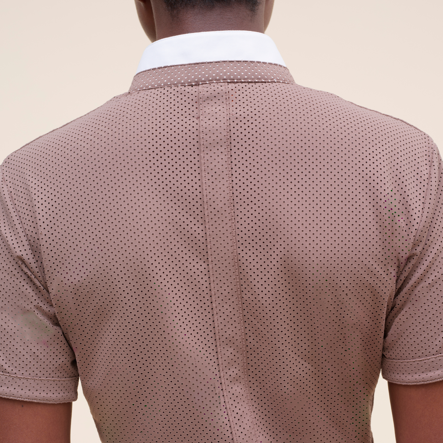 Dada Sport Helios MC Ladies Short Sleeve Competition Shirt, Taupe
