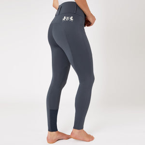 B Vertigo Meghan Women's Highwaist Knee Patch Breeches, Dark Navy