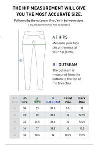 B Vertigo Ethan Mens Knee Patch Breeches, Dark Navy