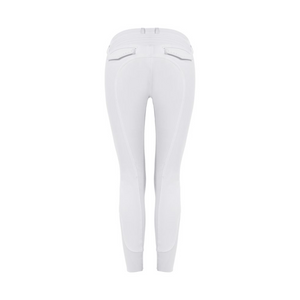 Cavallo CALIMA Full Grip, Mid Rise Breeches, White